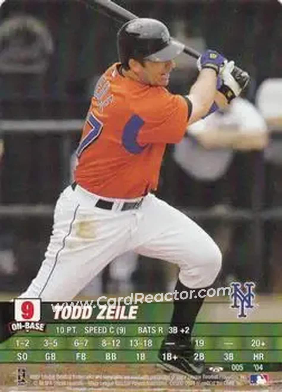2004 MLB Showdown Trading Deadline #005 - Todd Zeile - New York Mets - Front 2004 MLB Showdown Trading Deadline #005 - Todd Zeile - New York Mets - Front