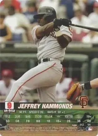 2004 MLB Showdown Trading Deadline #012 Jeffrey Hammonds