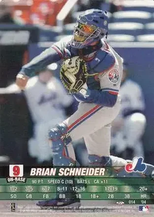 2004 MLB Showdown Trading Deadline #014 Brian Schneider