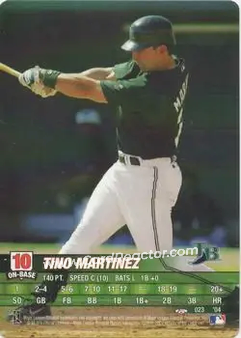 2004 MLB Showdown Trading Deadline #023 - Tino Martinez - Tampa Bay Devil Rays - Front