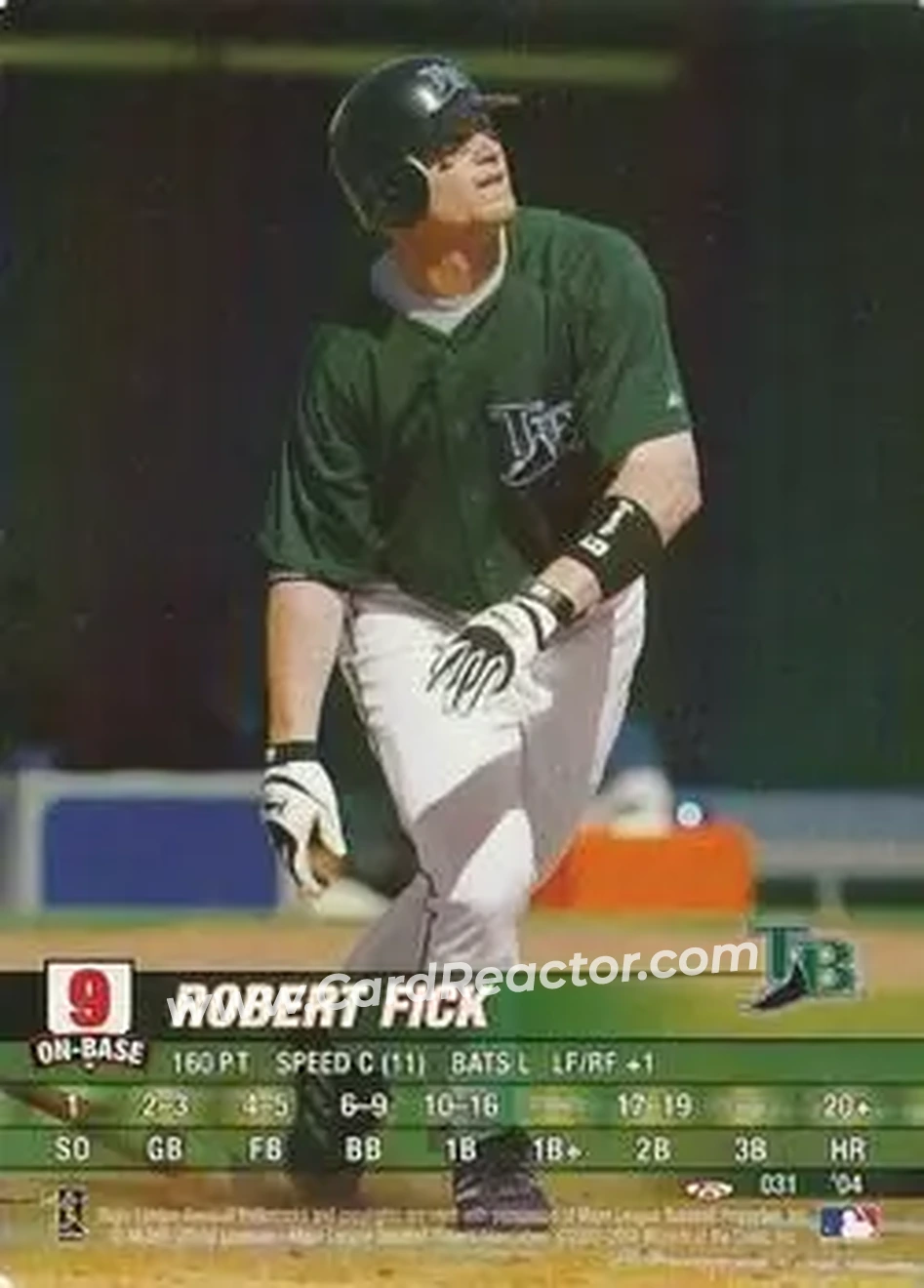 2004 MLB Showdown Trading Deadline #031 - Robert Fick - Tampa Bay Devil Rays - Front 2004 MLB Showdown Trading Deadline #031 - Robert Fick - Tampa Bay Devil Rays - Front