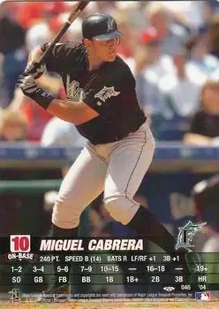 2004 MLB Showdown Trading Deadline #046 - Miguel Cabrera - Florida Marlins