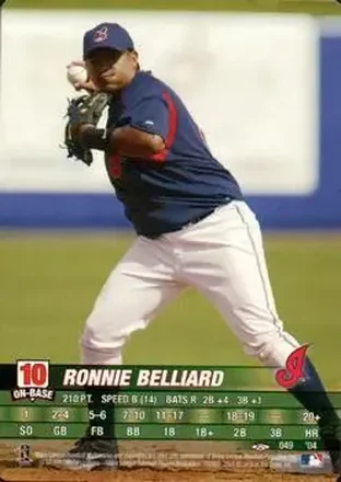2004 MLB Showdown Trading Deadline #049 - Ronnie Belliard - Cleveland Indians