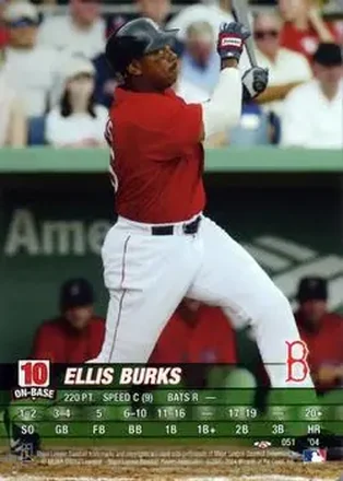 2004 MLB Showdown Trading Deadline #051 - Ellis Burks - Boston Red Sox