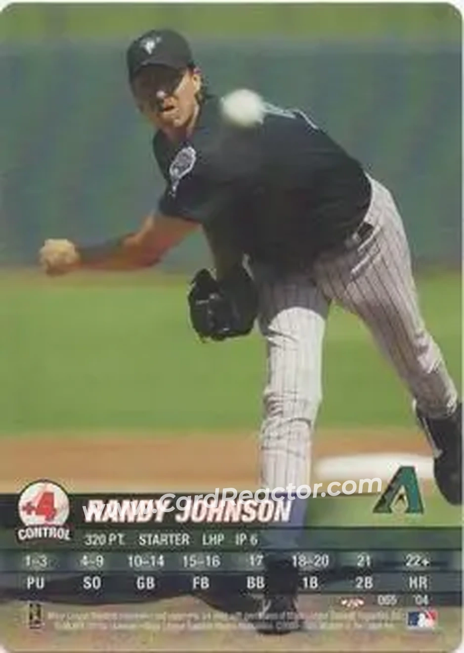 2004 MLB Showdown Trading Deadline #065 - Randy Johnson - Arizona Diamondbacks - Front