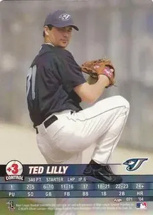 2004 MLB Showdown Trading Deadline #071 - Ted Lilly - Toronto Blue Jays