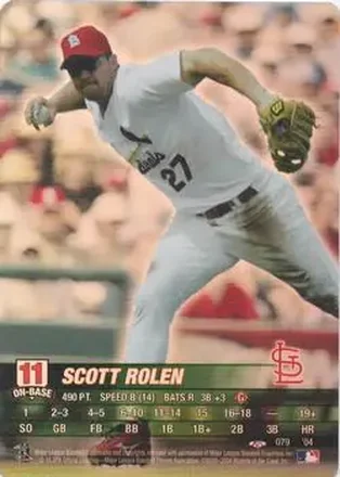 2004 MLB Showdown Trading Deadline #079 - Scott Rolen - St. Louis Cardinals