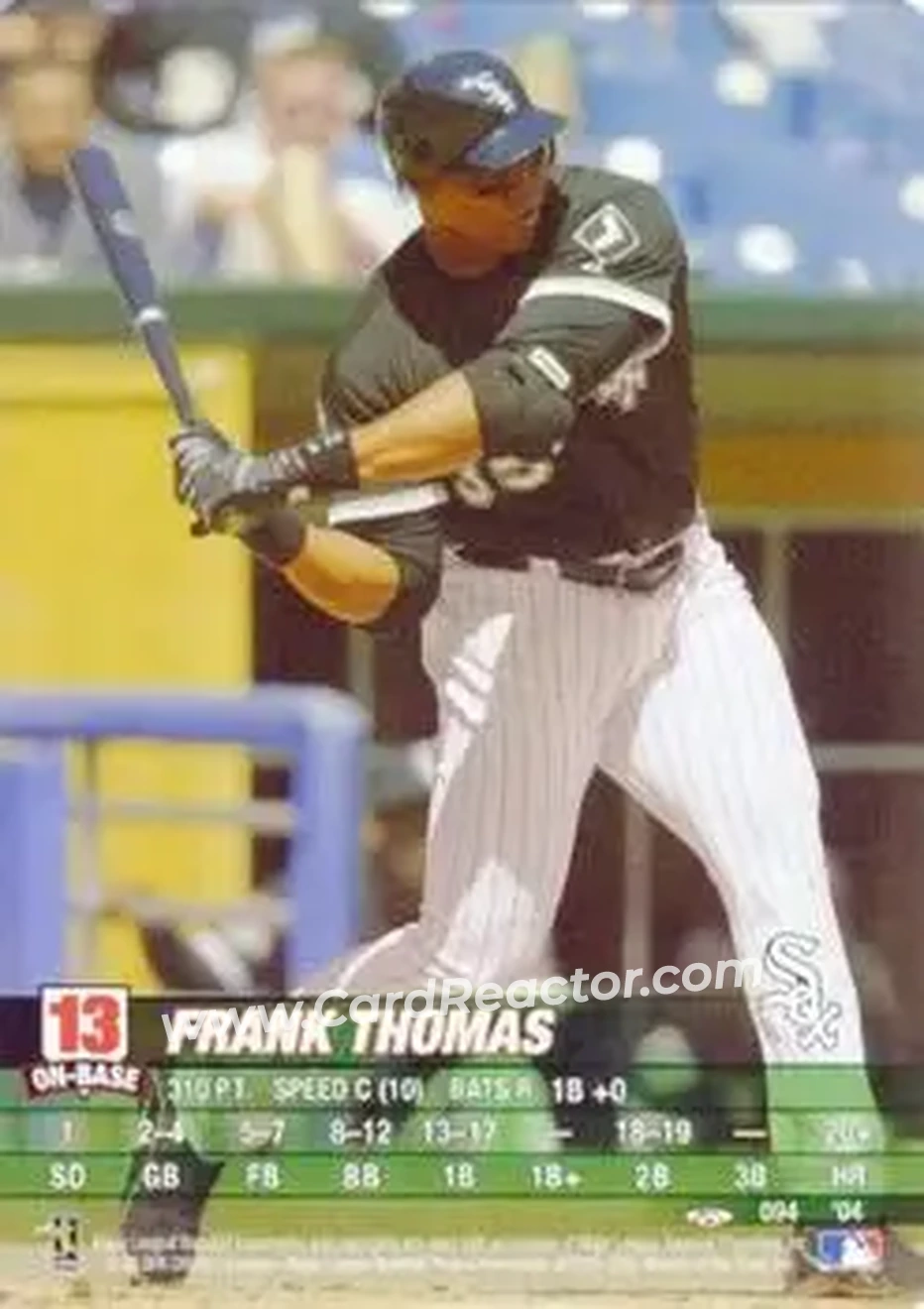 2004 MLB Showdown Trading Deadline #094 - Frank Thomas - Chicago White Sox - Front