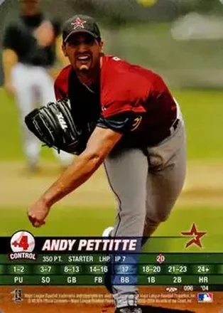 2004 MLB Showdown Trading Deadline #096 - Andy Pettitte - Houston Astros