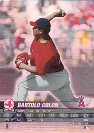2004 MLB Showdown Trading Deadline #099 - Bartolo Colon - Anaheim Angels