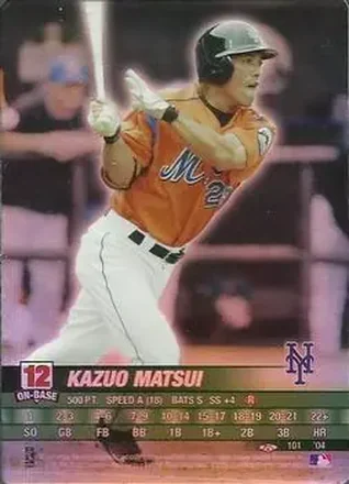 2004 MLB Showdown Trading Deadline #101 - Kazuo Matsui - New York Mets