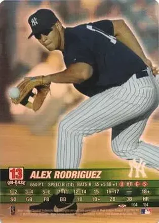 2004 MLB Showdown Trading Deadline #104 - Alex Rodriguez - New York Yankees