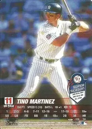 2004 MLB Showdown Trading Deadline #106 - Tino Martinez - New York Yankees
