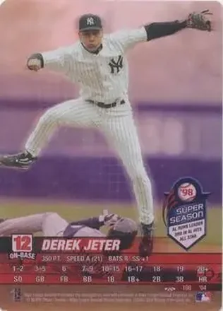 2004 MLB Showdown Trading Deadline #108 - Derek Jeter - New York Yankees