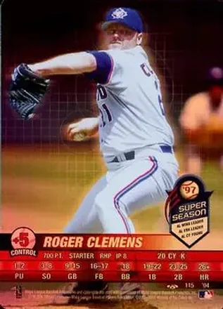 2004 MLB Showdown Trading Deadline #115 - Roger Clemens - Toronto Blue Jays