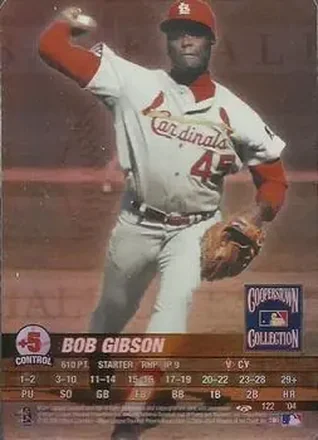 2004 MLB Showdown Trading Deadline #122 - Bob Gibson - St. Louis Cardinals