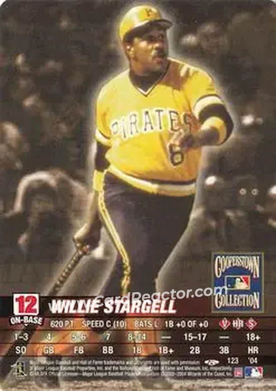2004 MLB Showdown Trading Deadline #123 - Willie Stargell - Pittsburgh Pirates - Front 2004 MLB Showdown Trading Deadline #123 - Willie Stargell - Pittsburgh Pirates - Front