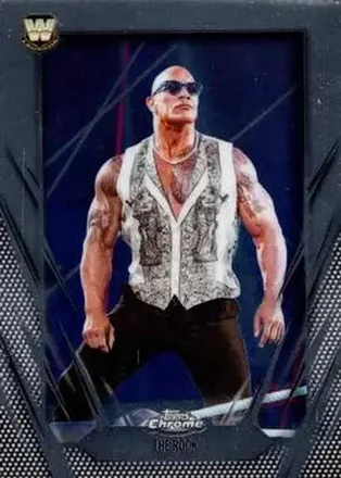 2026 Topps Chrome WWE #1 - The Rock