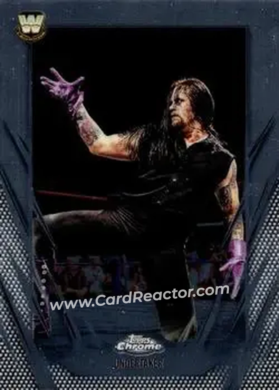 2026 Topps Chrome WWE #3 - The Undertaker - Front 2026 Topps Chrome WWE #3 - The Undertaker - Front