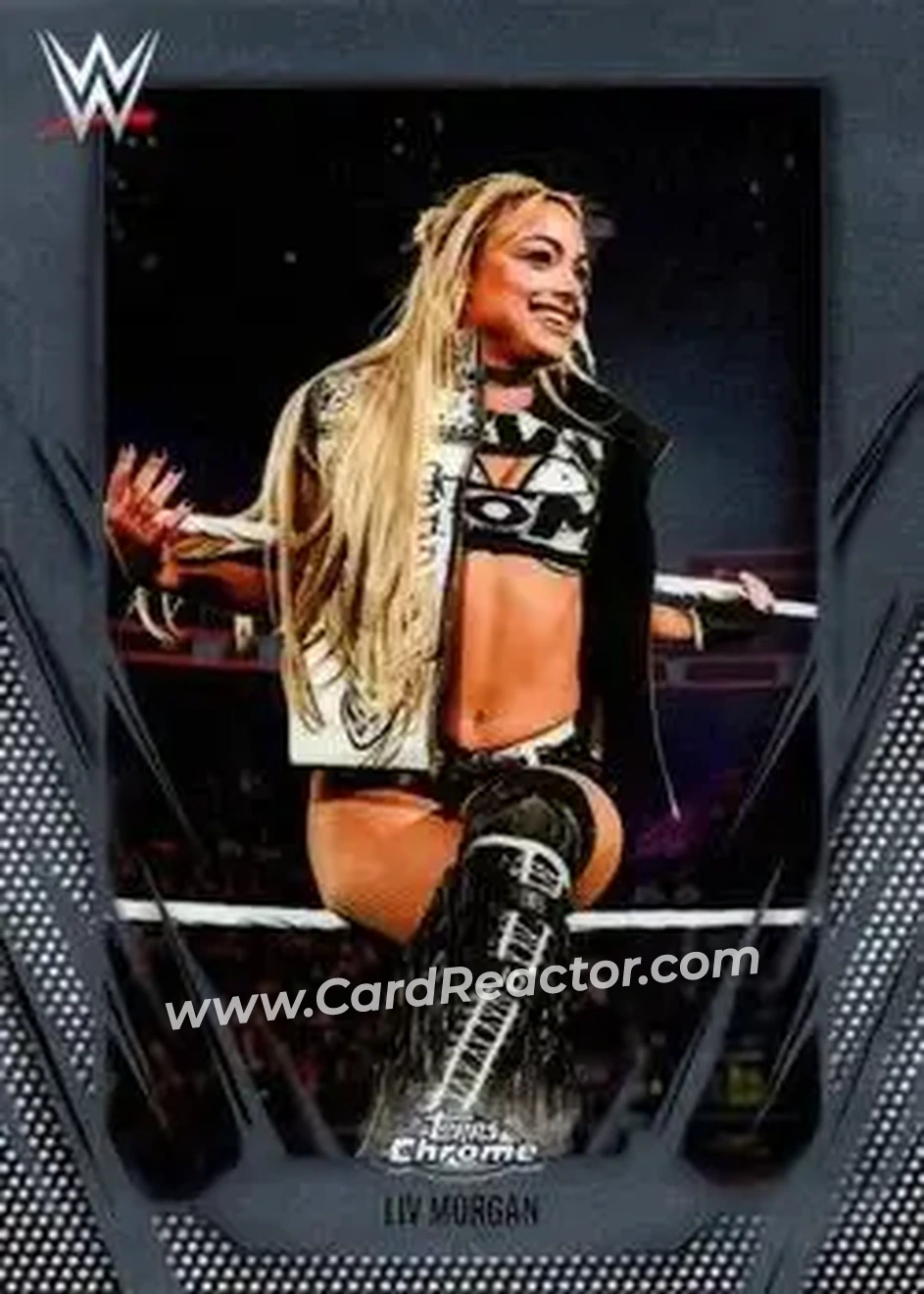 2026 Topps Chrome WWE #17 - Liv Morgan - Front