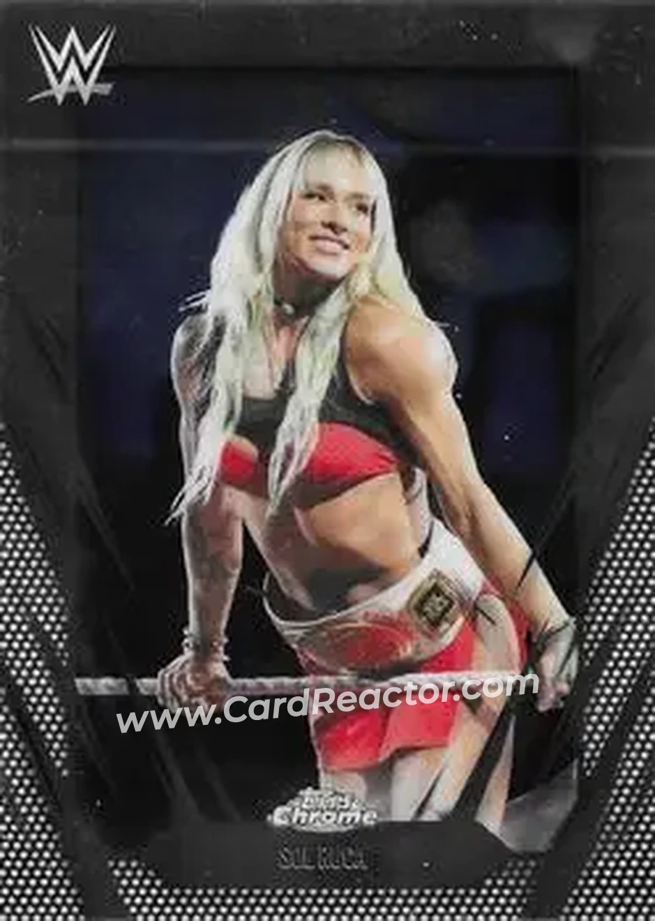 2026 Topps Chrome WWE #34 - Sol Ruca - Front
