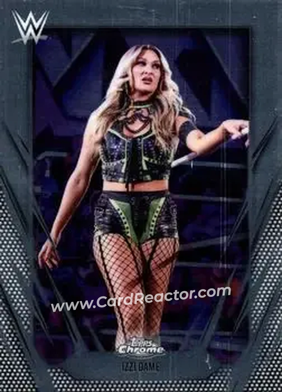 2026 Topps Chrome WWE #38 - Izzi Dame - Front 2026 Topps Chrome WWE #38 - Izzi Dame - Front