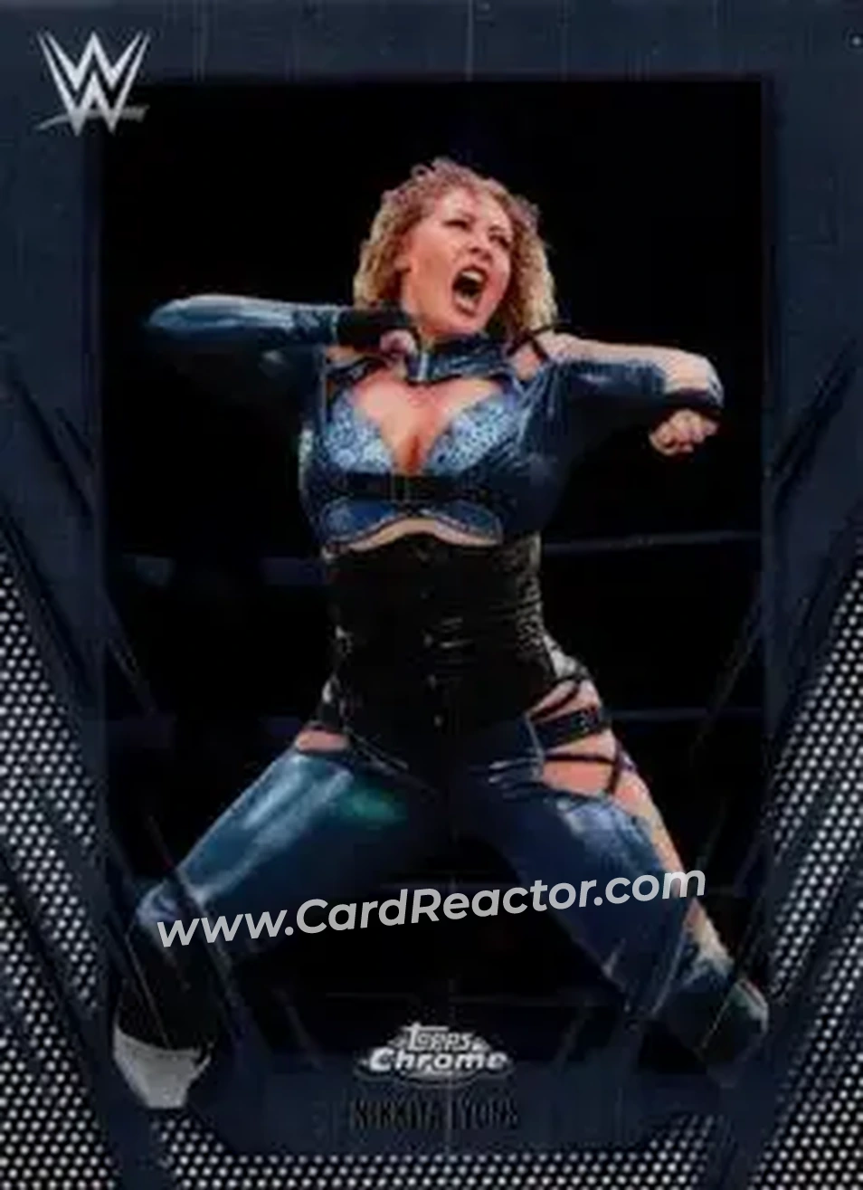 2026 Topps Chrome WWE #39 - Nikkita Lyons - Front 2026 Topps Chrome WWE #39 - Nikkita Lyons - Front