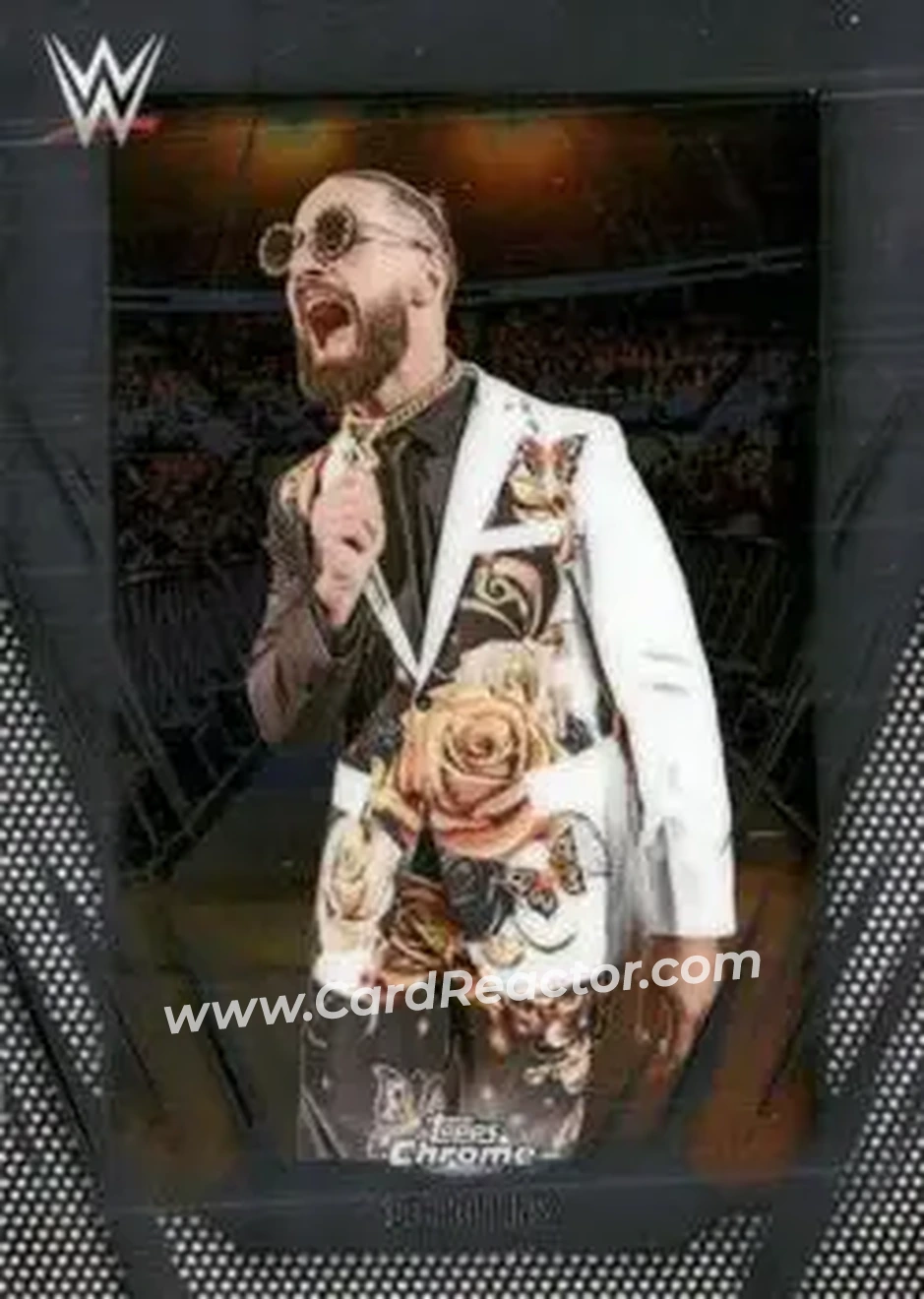 2026 Topps Chrome WWE #40 - Seth "Freakin" Rollins - Front 2026 Topps Chrome WWE #40 - Seth "Freakin" Rollins - Front