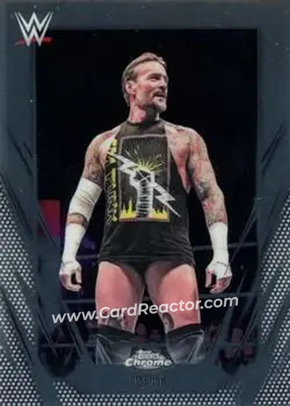 2026 Topps Chrome WWE #49 - CM Punk - Front