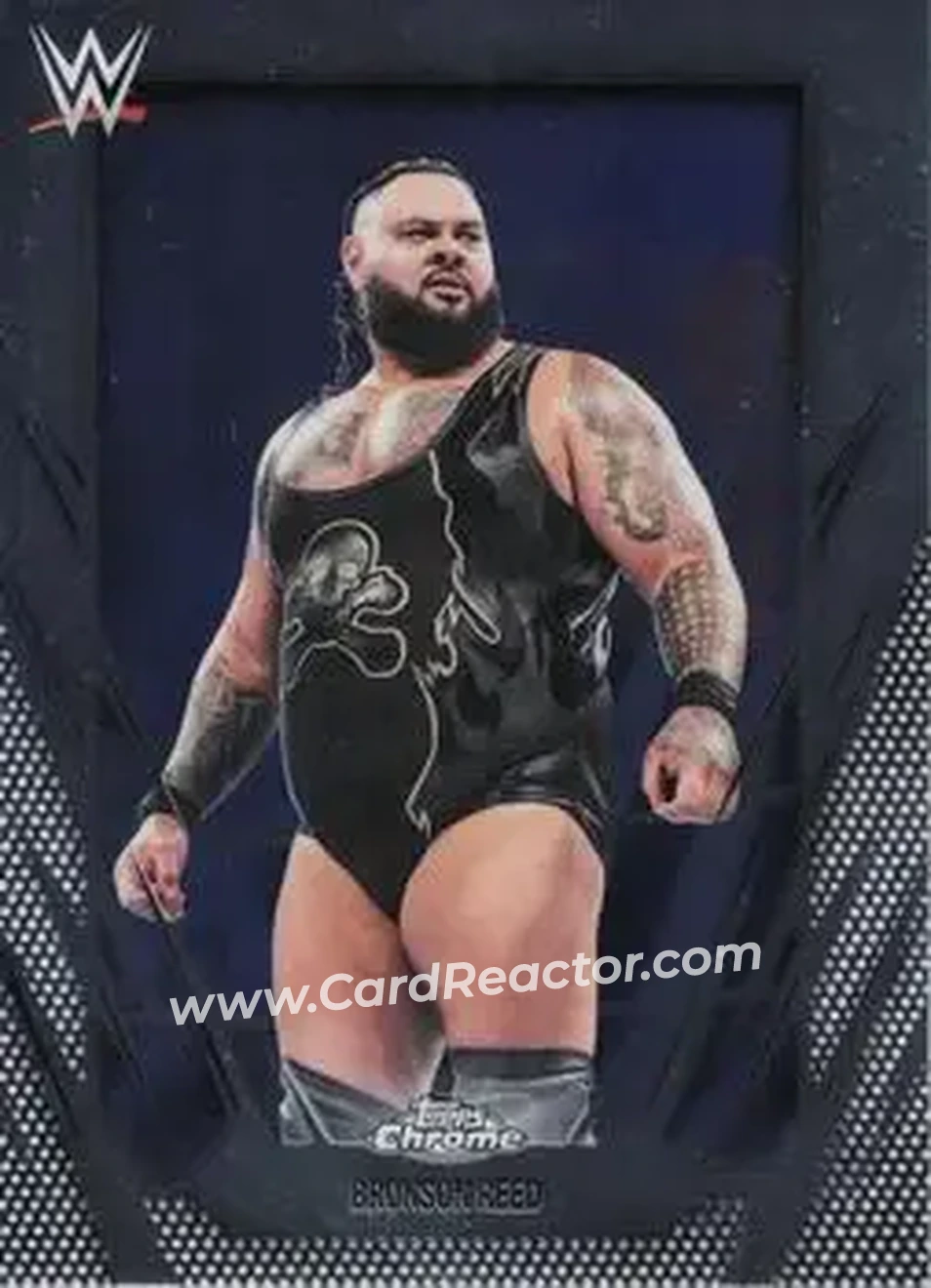 2026 Topps Chrome WWE #53 - Bronson Reed - Front 2026 Topps Chrome WWE #53 - Bronson Reed - Front