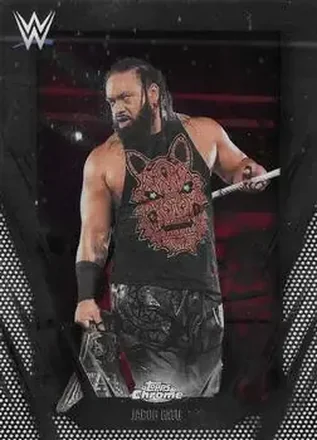 2026 Topps Chrome WWE #55 - Jacob Fatu