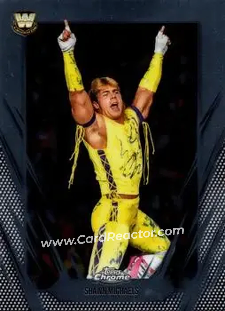 2026 Topps Chrome WWE #59 - Shawn Michaels - Front 2026 Topps Chrome WWE #59 - Shawn Michaels - Front