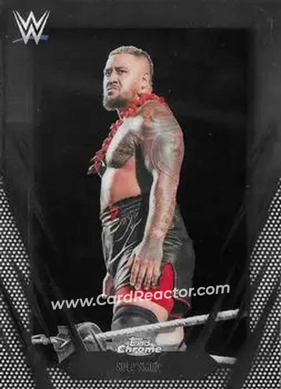 2026 Topps Chrome WWE #63 - Solo Sikoa - Front