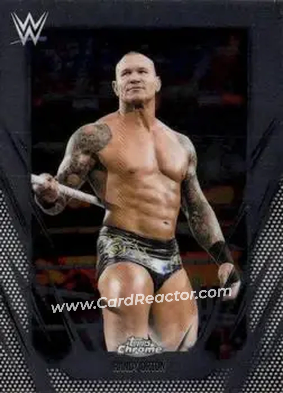 2026 Topps Chrome WWE #72 - Randy Orton - Front 2026 Topps Chrome WWE #72 - Randy Orton - Front