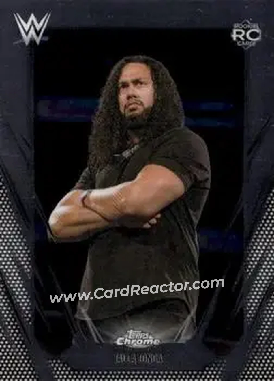 2026 Topps Chrome WWE #109 - Talla Tonga - Front 2026 Topps Chrome WWE #109 - Talla Tonga - Front