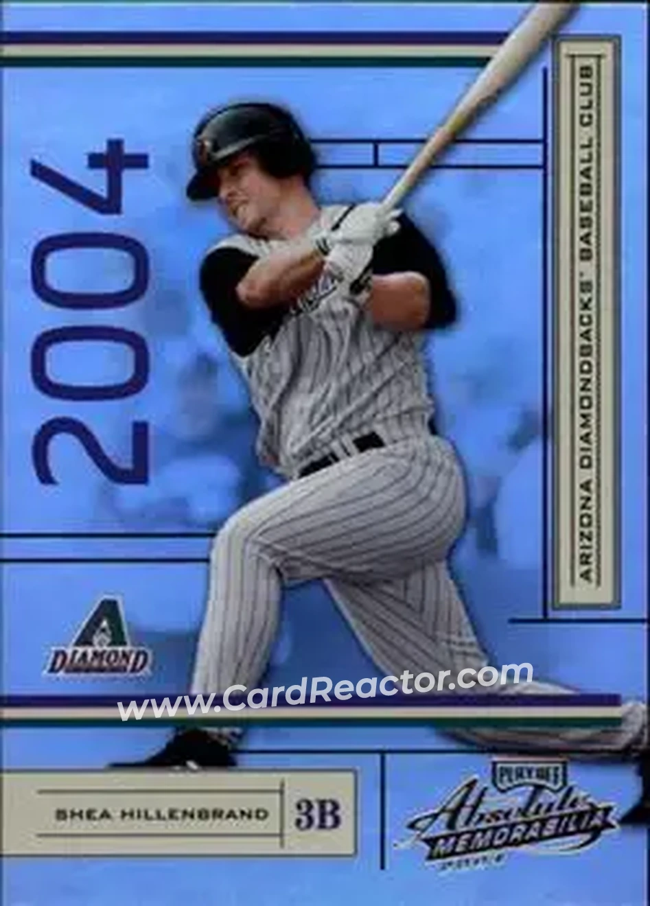 2004 Playoff Absolute Memorabilia #9 - Shea Hillenbrand - Arizona Diamondbacks - Front