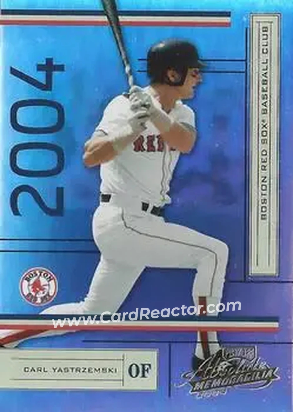 2004 Playoff Absolute Memorabilia #34 - Carl Yastrzemski - Boston Red Sox - Front