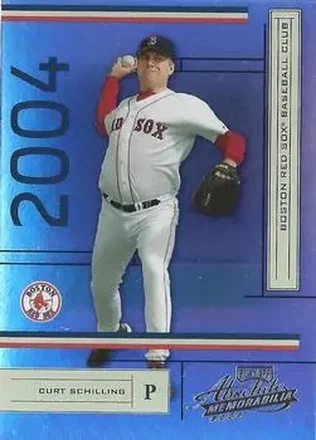 2004 Playoff Absolute Memorabilia #37 - Curt Schilling - Boston Red Sox