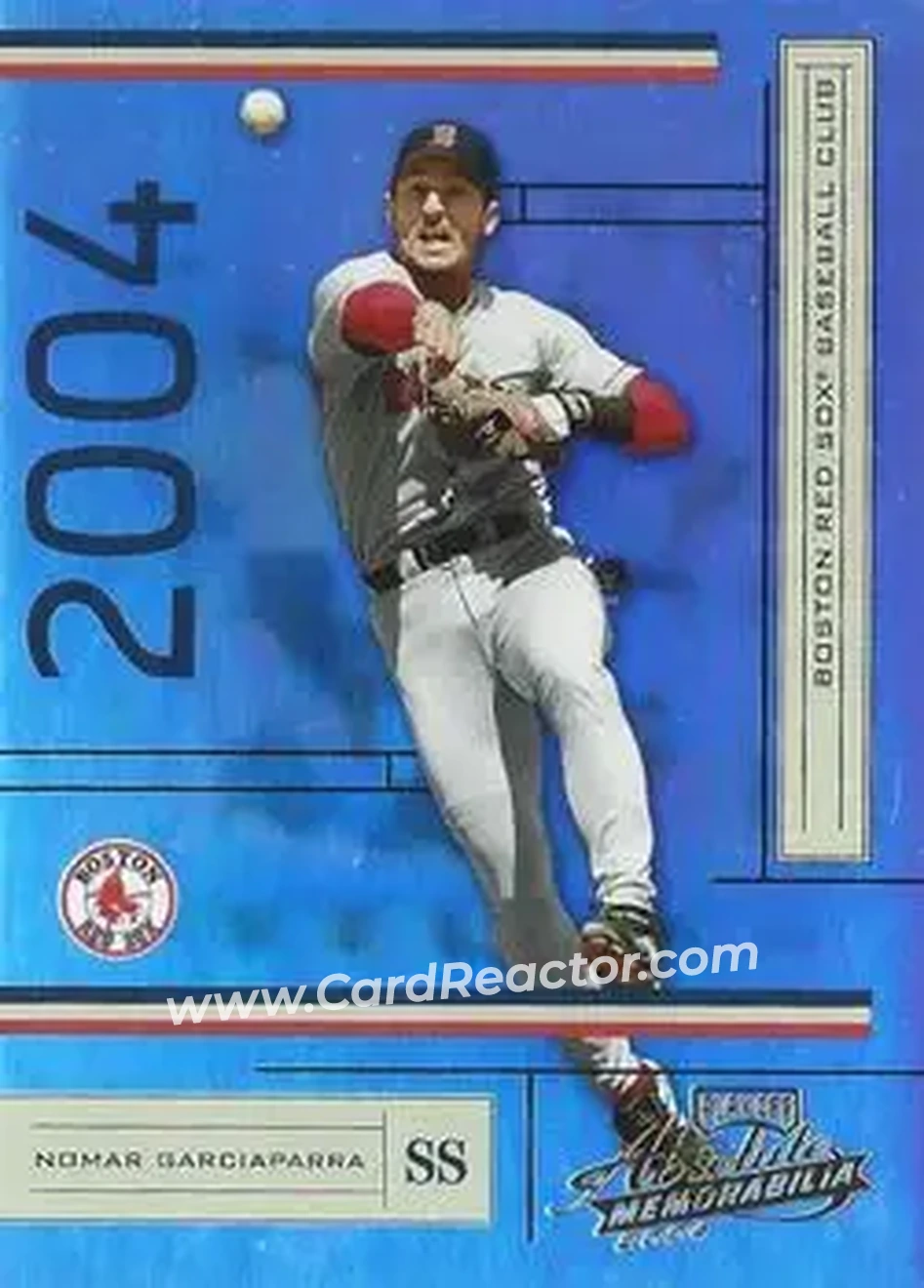 2004 Playoff Absolute Memorabilia #39 - Nomar Garciaparra - Boston Red Sox - Front