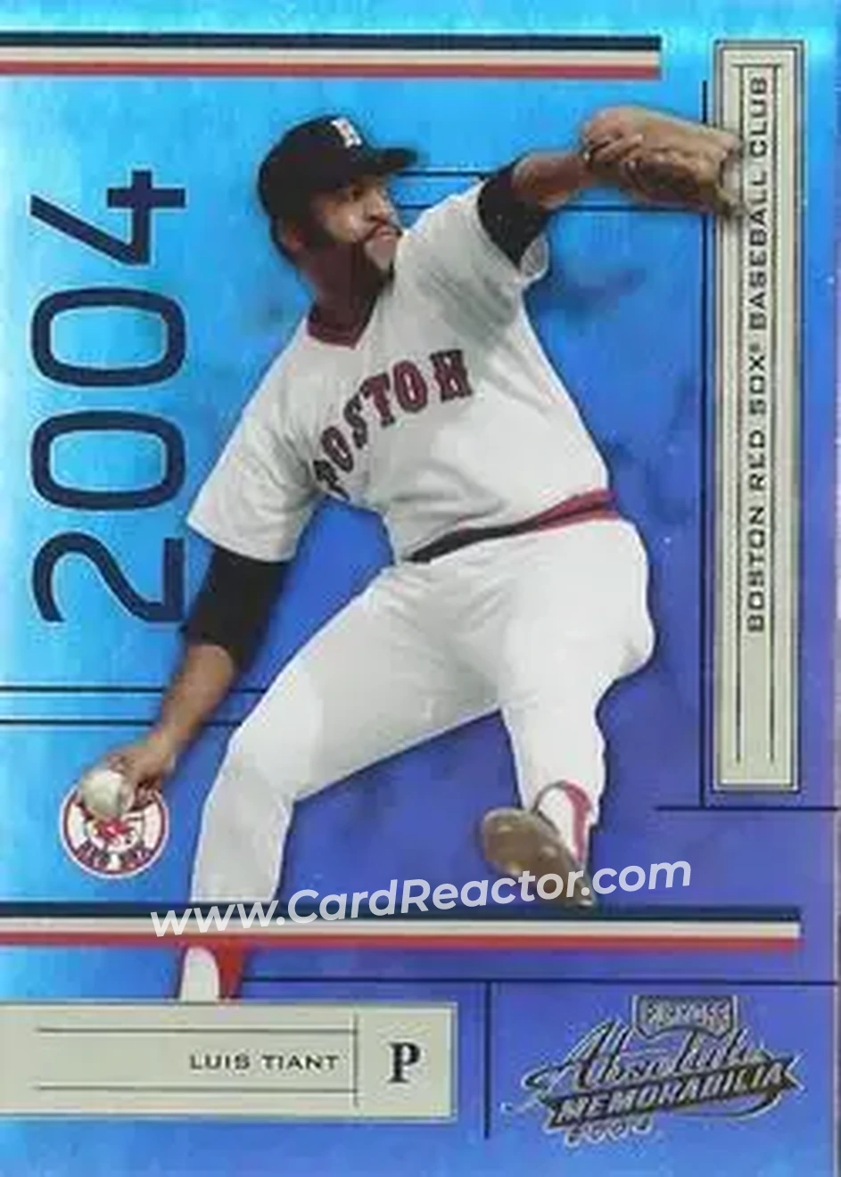 2004 Playoff Absolute Memorabilia #40 - Luis Tiant - Boston Red Sox - Front 2004 Playoff Absolute Memorabilia #40 - Luis Tiant - Boston Red Sox - Front
