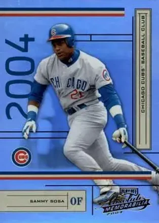 2004 Playoff Absolute Memorabilia #43 - Sammy Sosa - Chicago Cubs