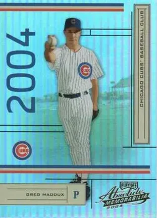 2004 Playoff Absolute Memorabilia #44 - Greg Maddux - Chicago Cubs