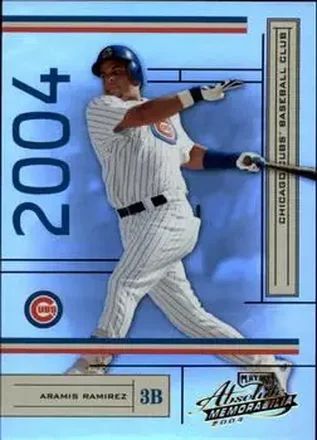2004 Playoff Absolute Memorabilia #48 - Aramis Ramirez - Chicago Cubs