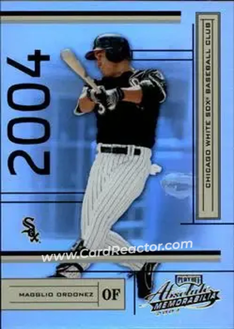 2004 Playoff Absolute Memorabilia #52 - Magglio Ordonez - Chicago White Sox - Front