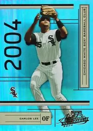 2004 Playoff Absolute Memorabilia #53 - Carlos Lee - Chicago White Sox