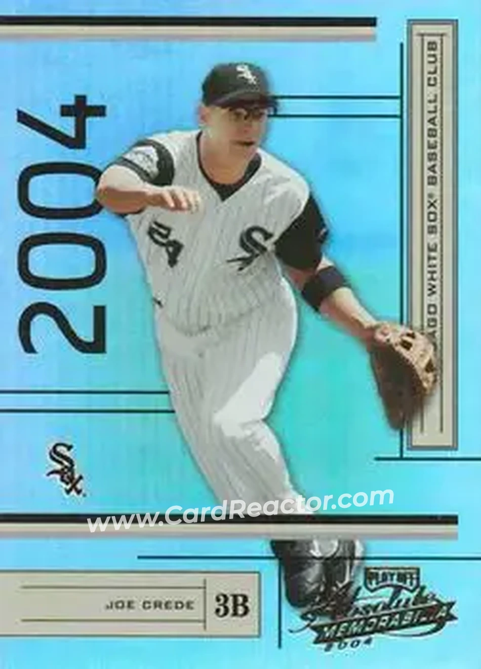 2004 Playoff Absolute Memorabilia #54 - Joe Crede - Chicago White Sox - Front