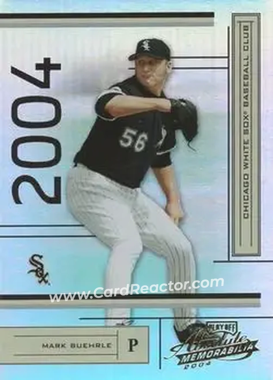 2004 Playoff Absolute Memorabilia #56 - Mark Buehrle - Chicago White Sox - Front 2004 Playoff Absolute Memorabilia #56 - Mark Buehrle - Chicago White Sox - Front