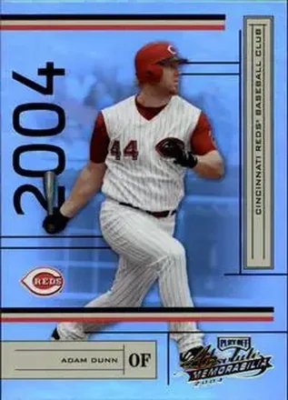 2004 Playoff Absolute Memorabilia #58 - Adam Dunn - Cincinnati Reds