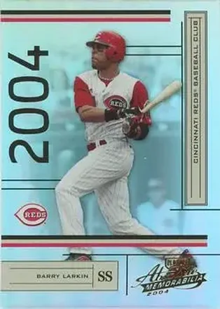 2004 Playoff Absolute Memorabilia #61 - Barry Larkin - Cincinnati Reds