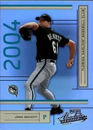 2004 Playoff Absolute Memorabilia #78 - Josh Beckett - Florida Marlins